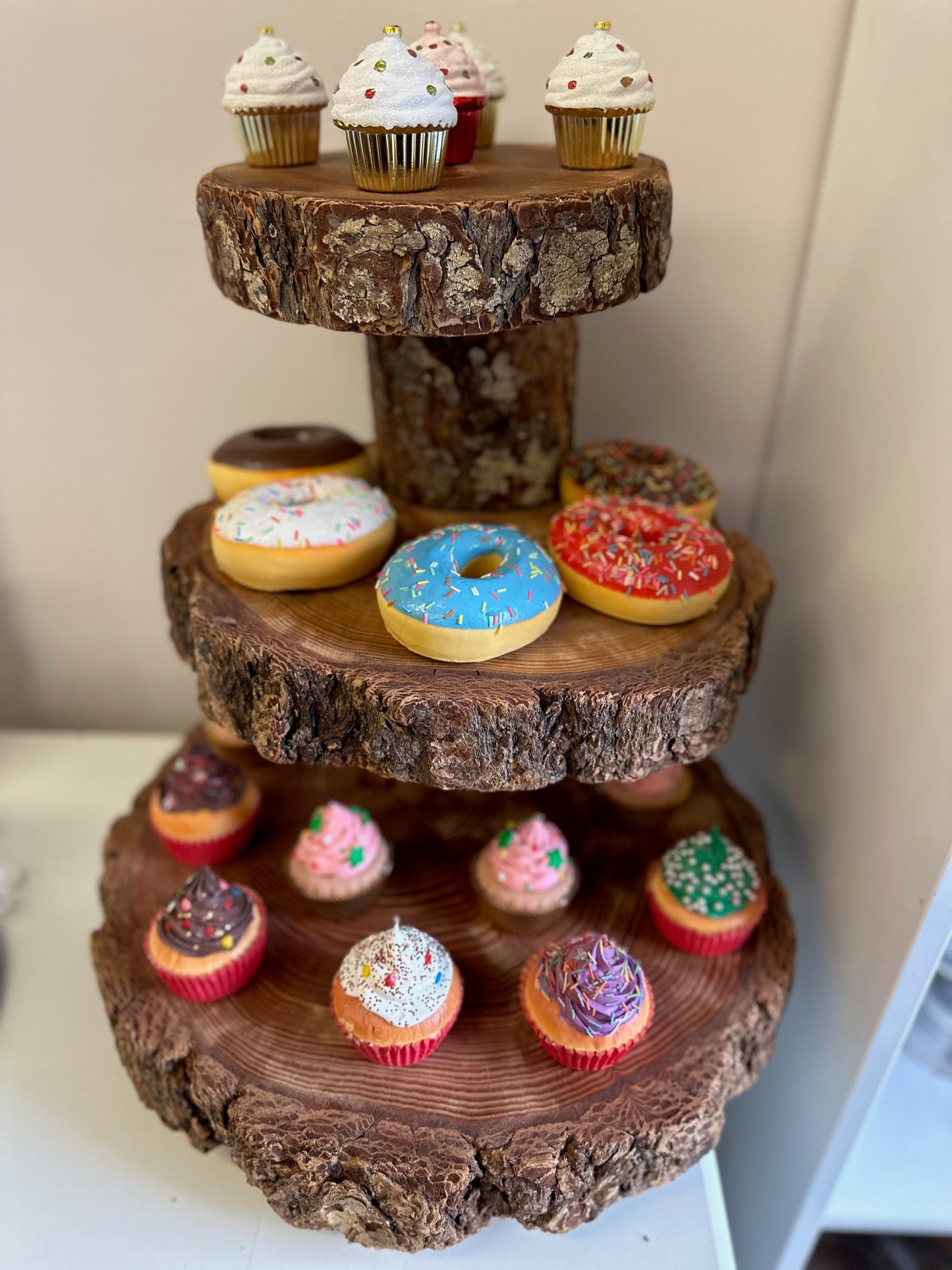 3 Tier Wooden Stand Large