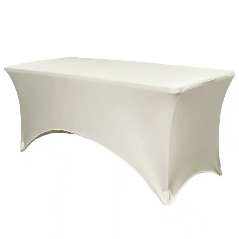 Spandex Ivory 4' table