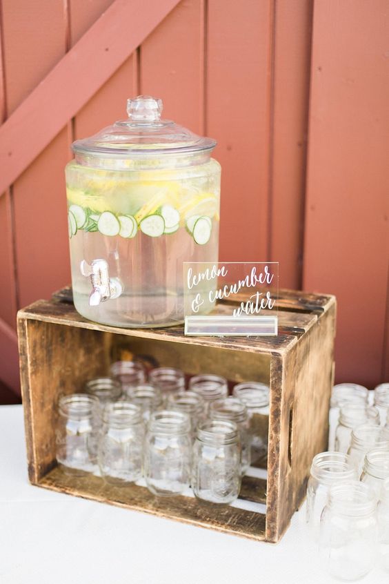 Fat Glass Beverage Dispenser