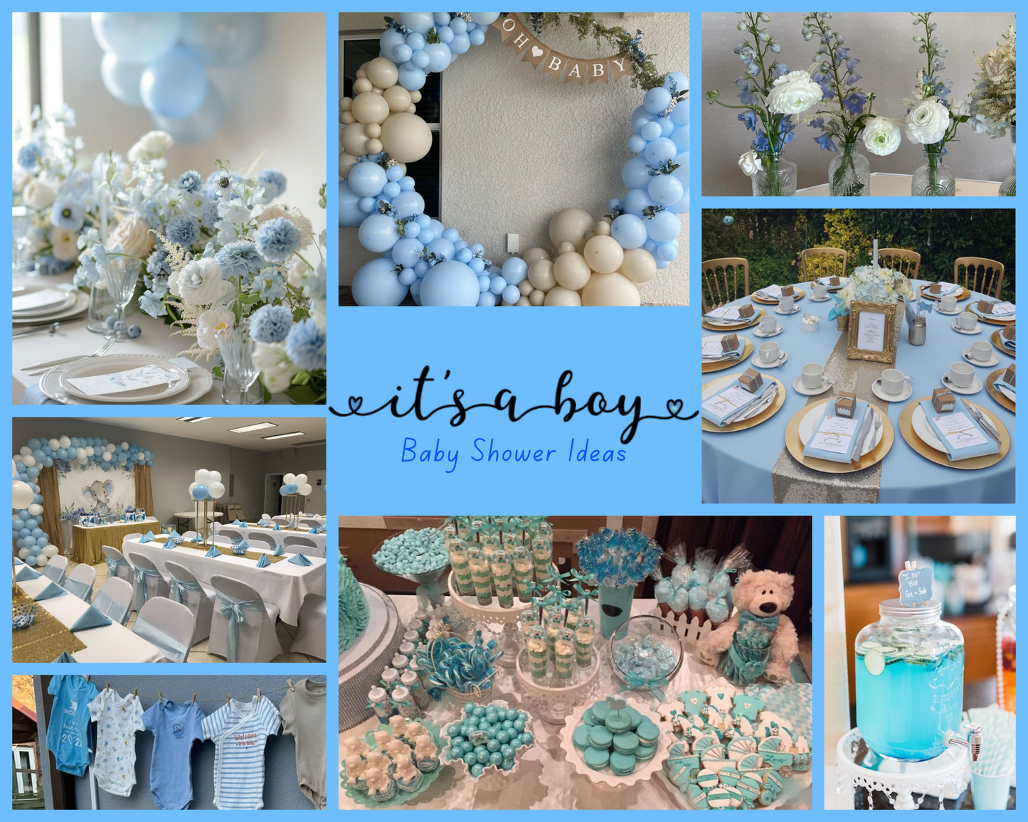 “It’s a Boy” - Baby Shower Theme
