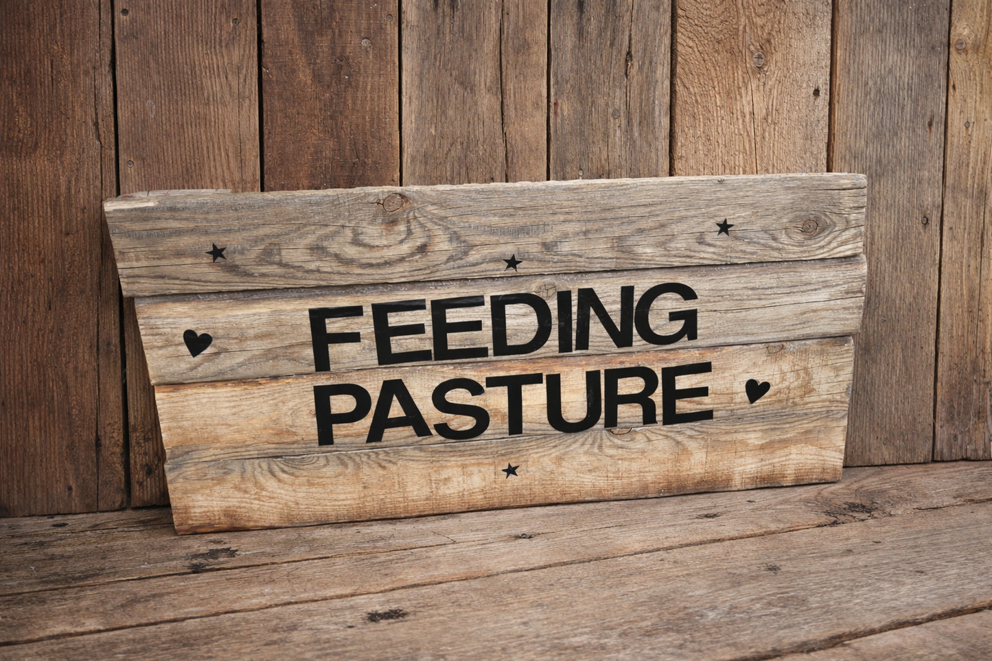 Feeding Pasture Sign