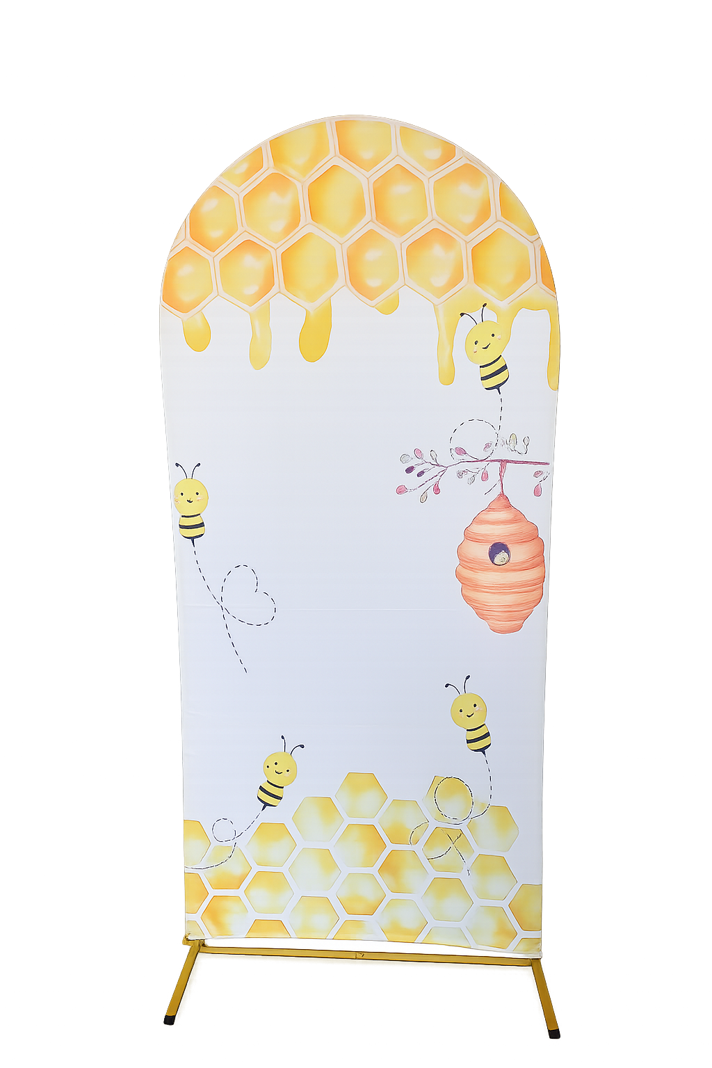 6' Baby Bee Spandex Arch Backdrop Cover