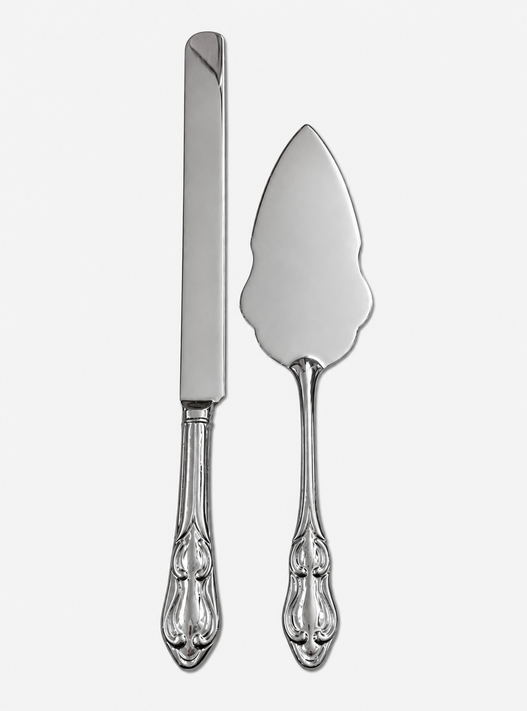 Cake Knife and Server Stainless Set