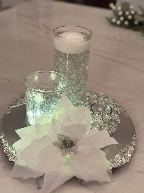 Christmas Centrepiece Silver