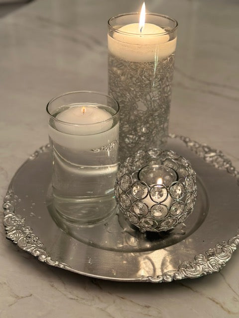 Christmas Centrepiece Silver