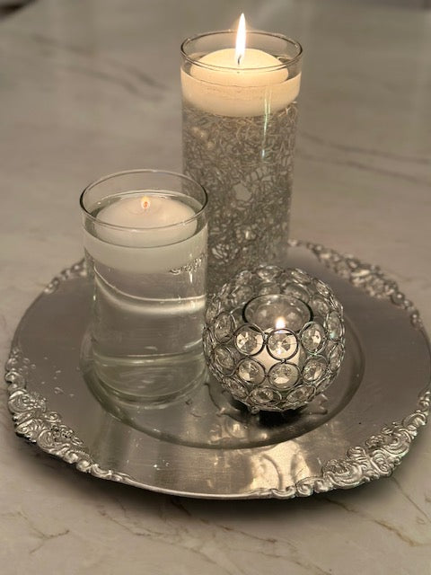 Christmas Centrepiece Silver