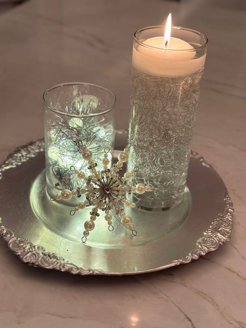 Christmas Centrepiece Silver