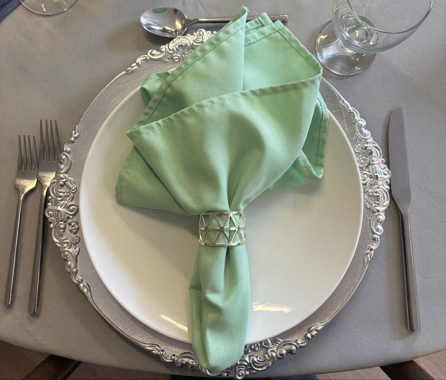 Bright Sage Green Napkins