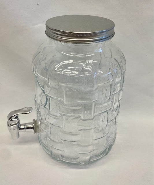 Small Patterned Beverage Dispenser