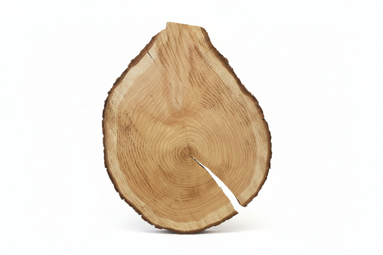 Large Round Wood Platter