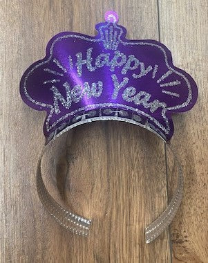 Happy New Year Hats Pack of 6 Assorted colours