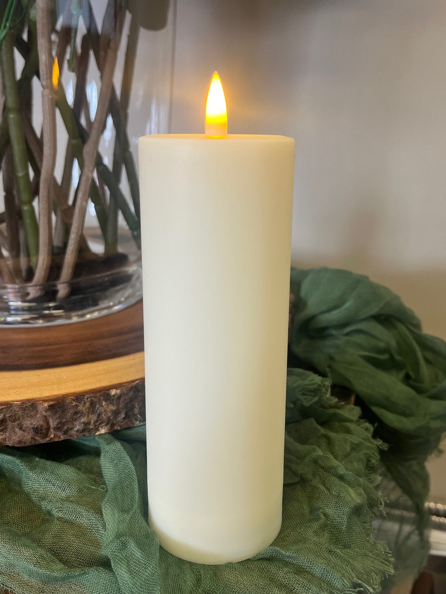 LED Flameless Candle 6"