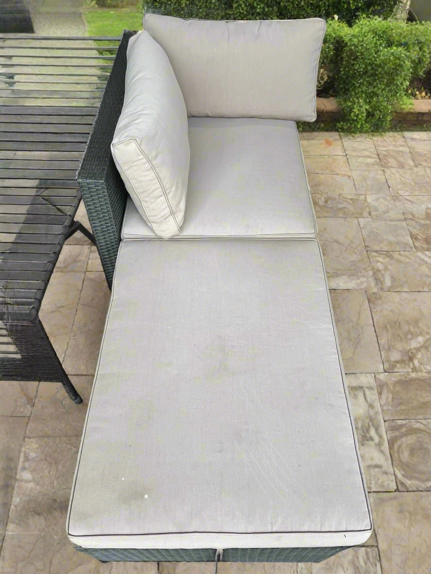 Three-Piece Outdoor Lounger Set