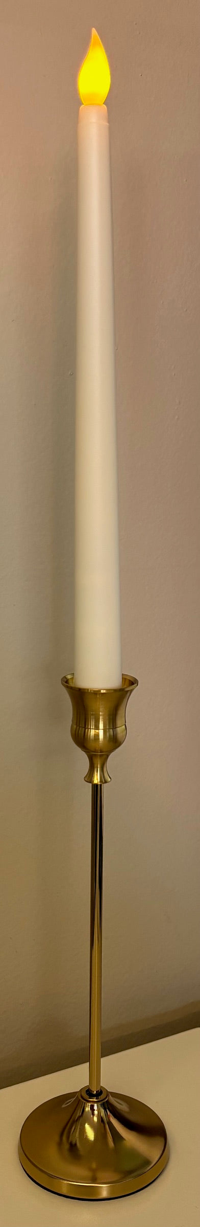 Large Brass Taper Candle Holder