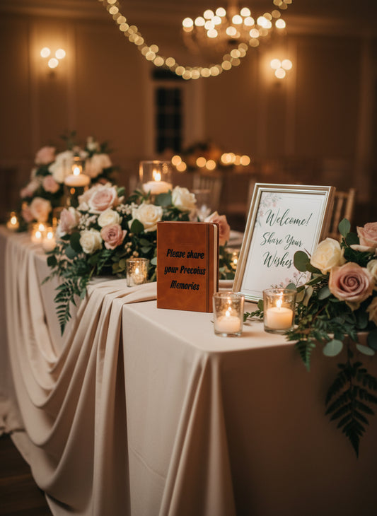 'Please Share Your Precious Memories' Signing Book
