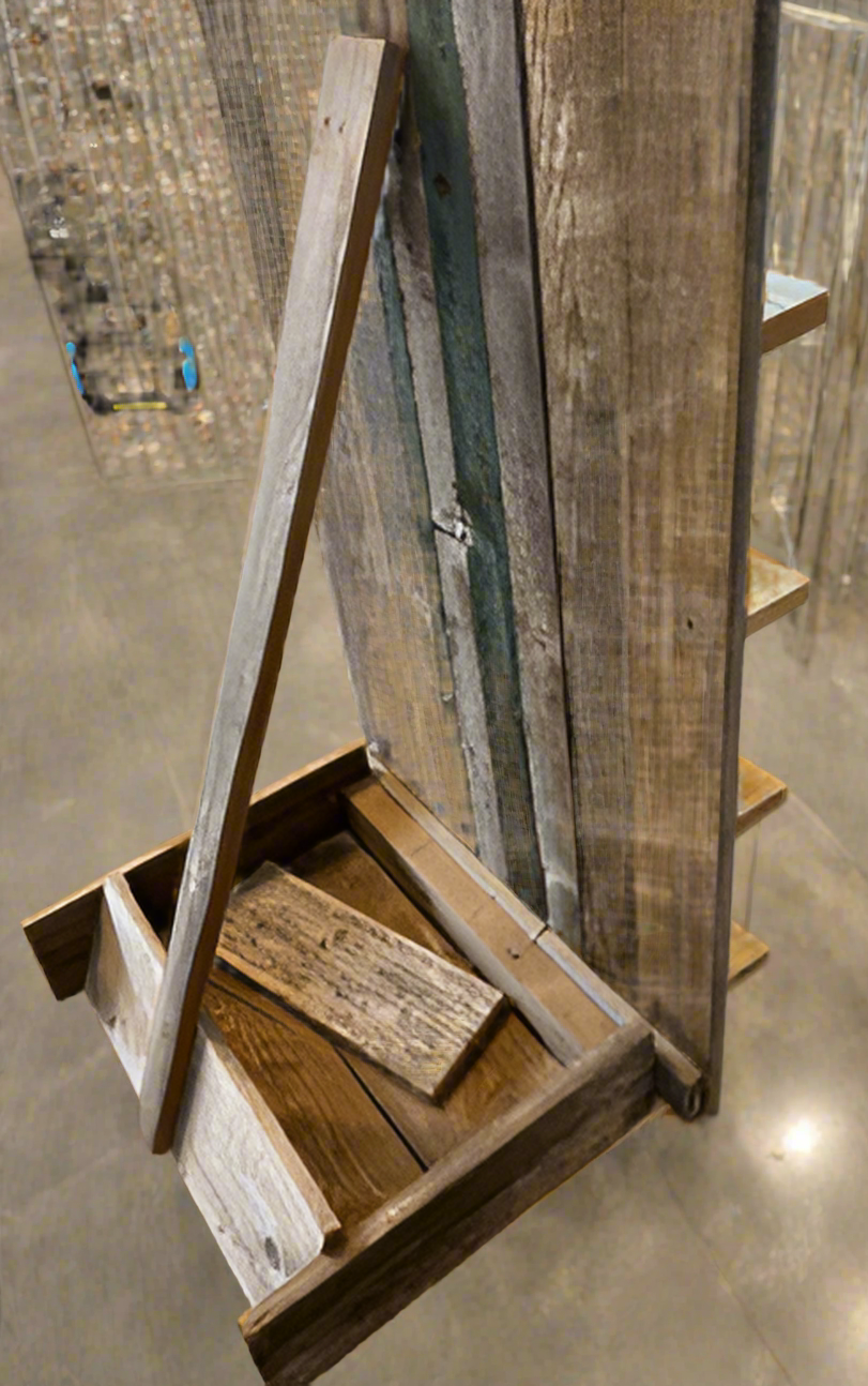 Wooden Champagne Wall