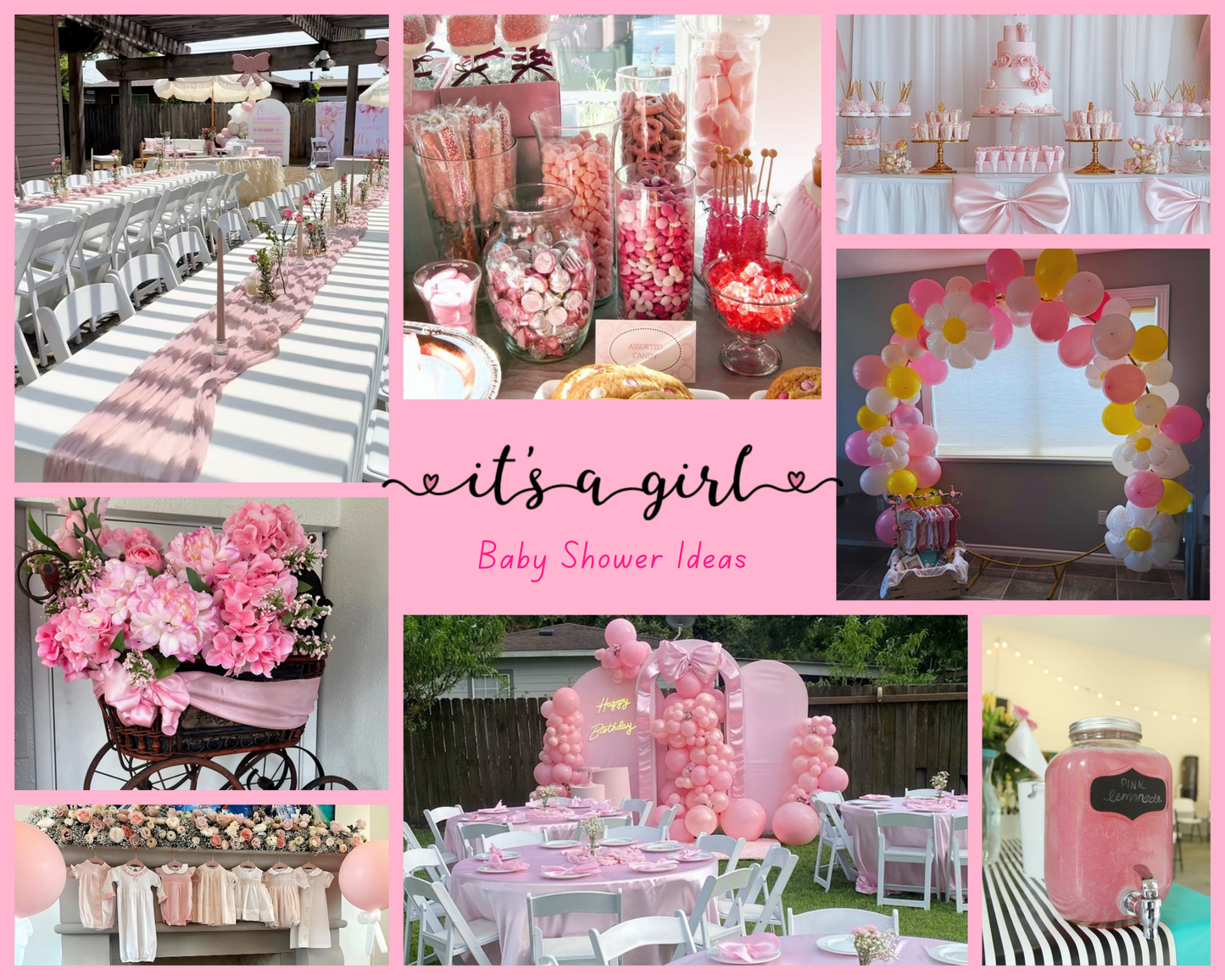 “It’s a Girl” - Baby Shower Theme