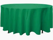 Tablecloth Apple Green Round 90"