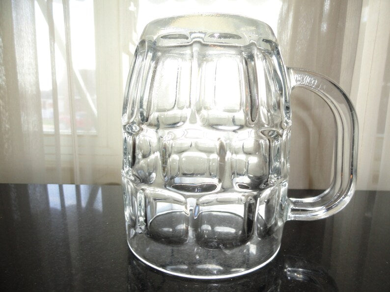 Glass Beer Mug 13.5oz