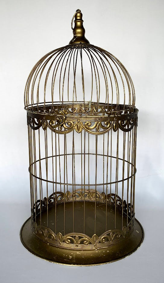 Birdcage Gold 25" X 12.5"