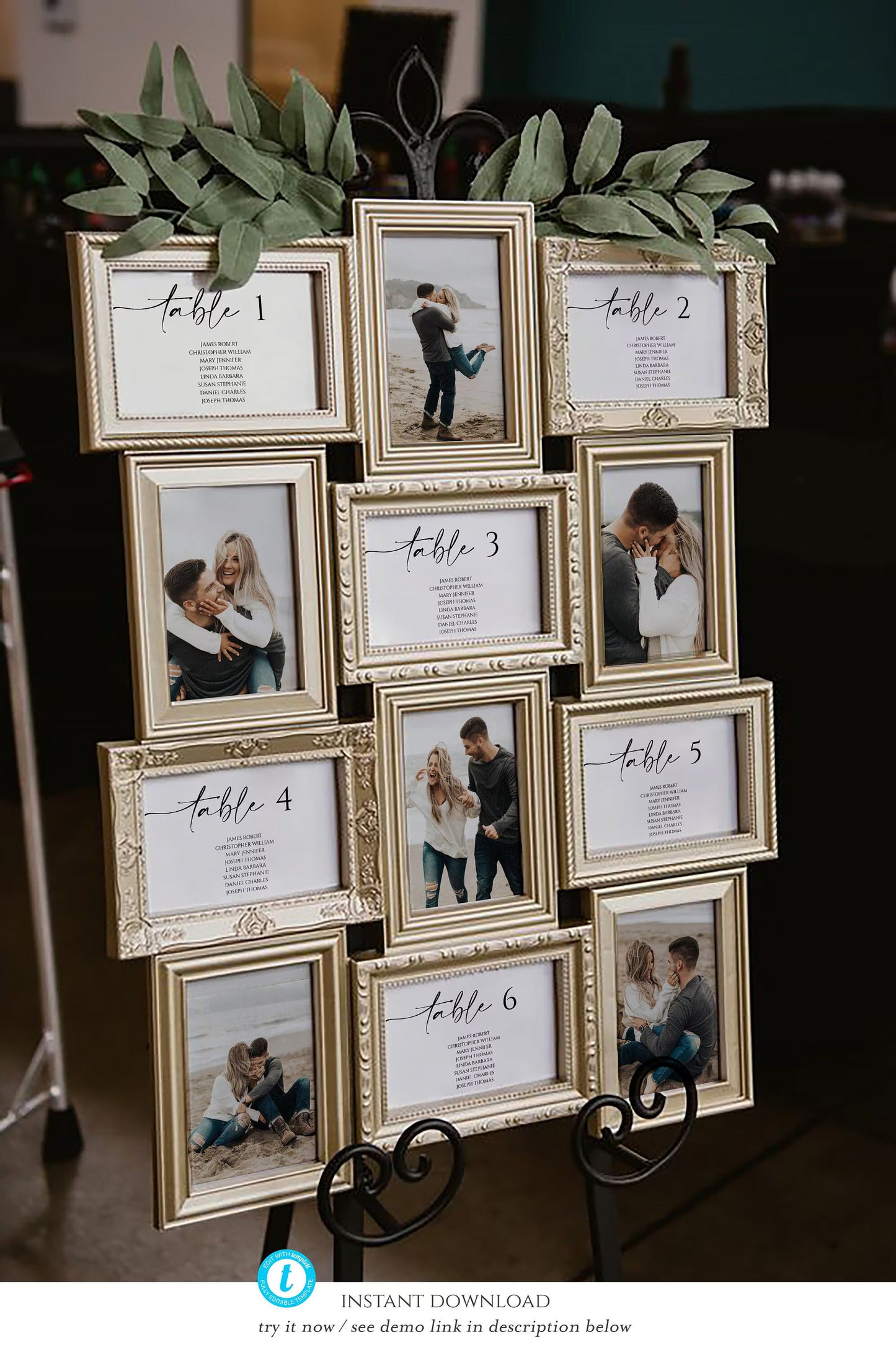 Table Seating Frame