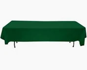 Tablecloth Hunter Green Rectangular 50" x 120"