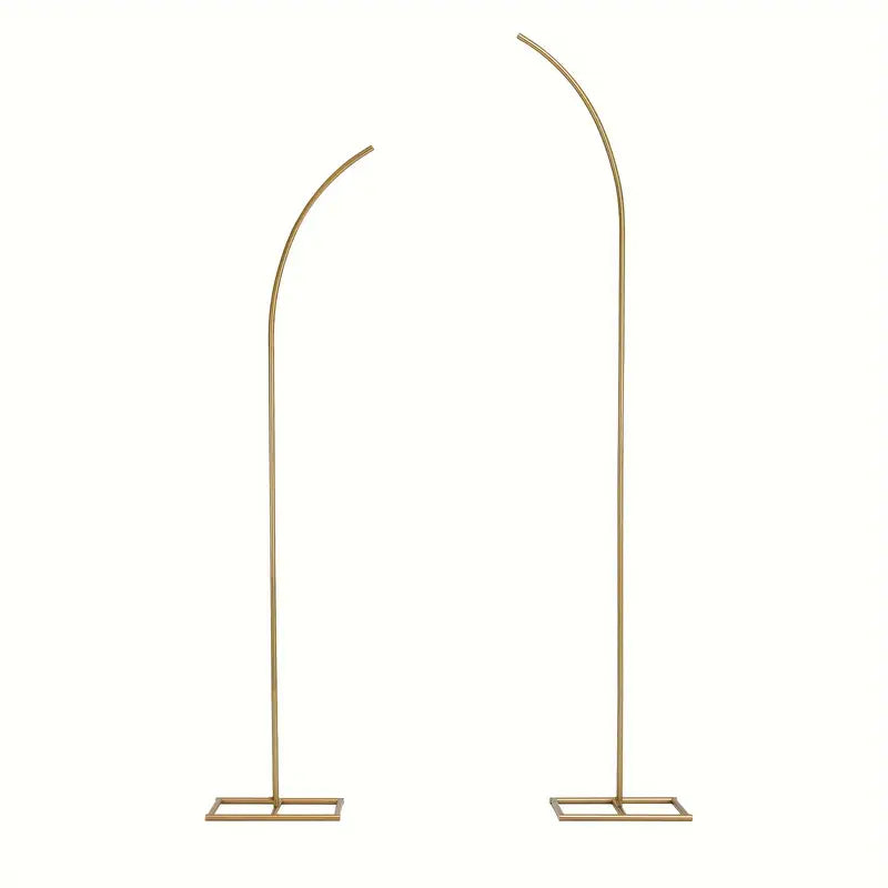 2 Piece Gold Arch Stand