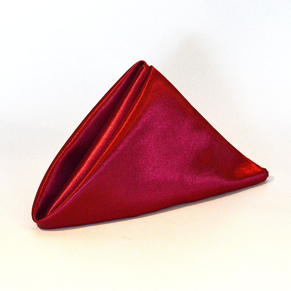 Satin Red Napkin
