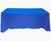 Tablecloth Royal Blue Rectangular 90" x 132"