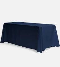 Tablecloth Royal Navy Blue Rectangular 60" x 120"