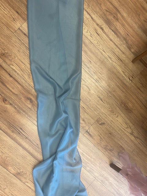 Dusty Blue Chiffon Runner