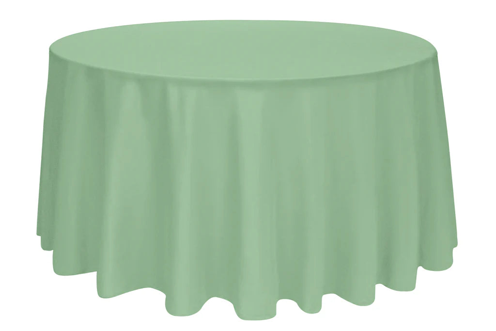 Tablecloth Sage Green Round 90"