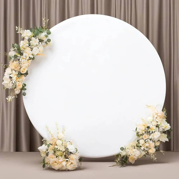 Gold Metal Circle Round Arch Stand