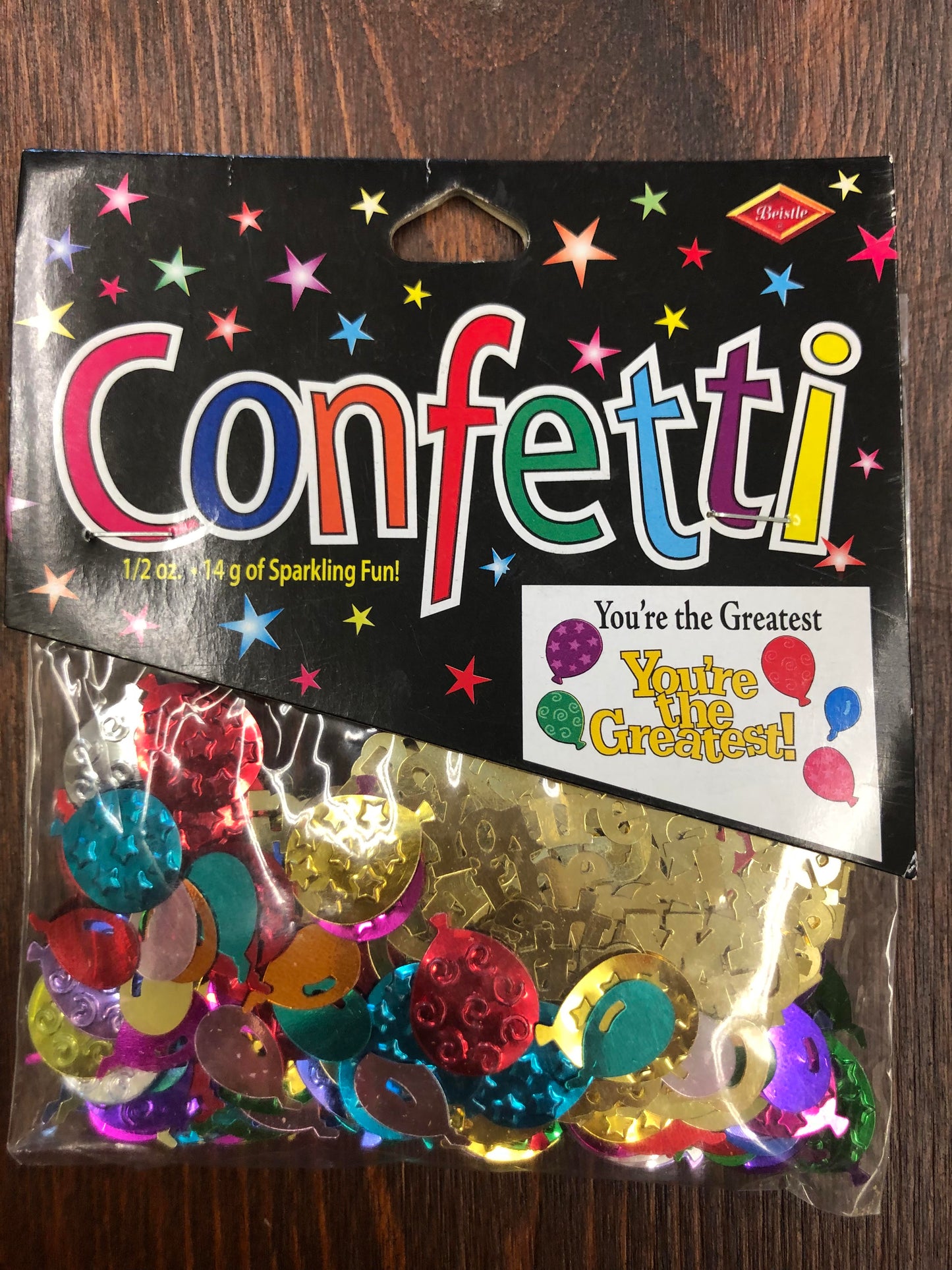 Confetti party packs Assorted party themes