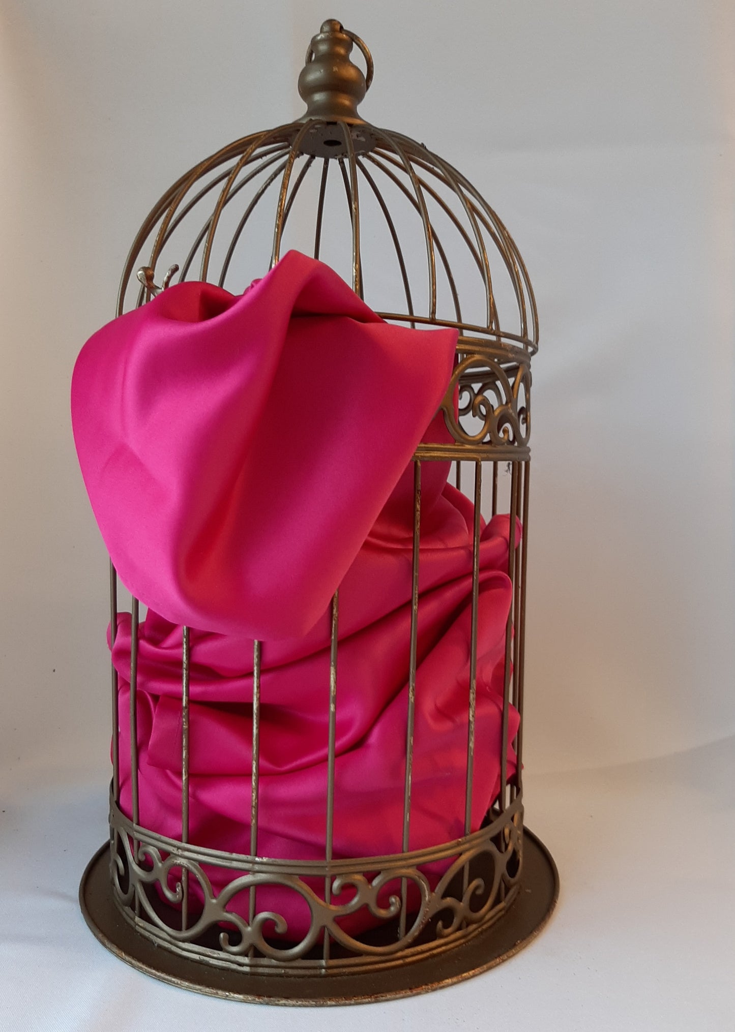 Fuchsia Satin Runner