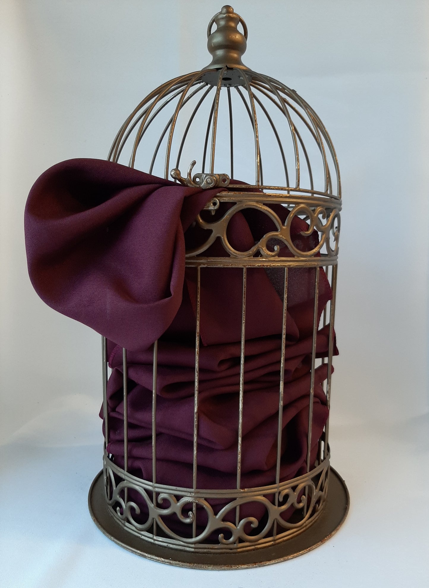 Burgundy Polyester Runner