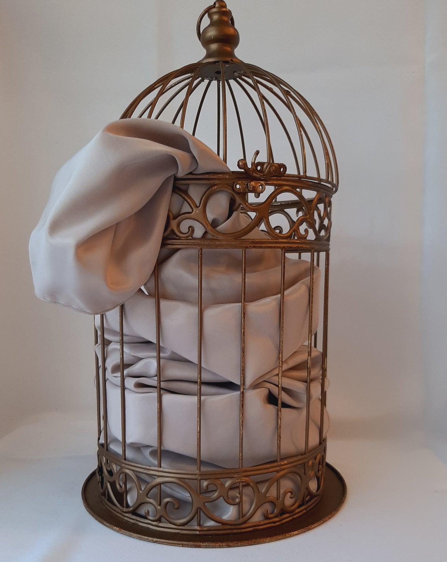 Medium Beige Satin Runner