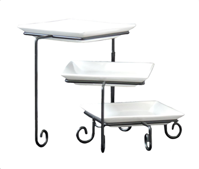 3 Tier Square Stand