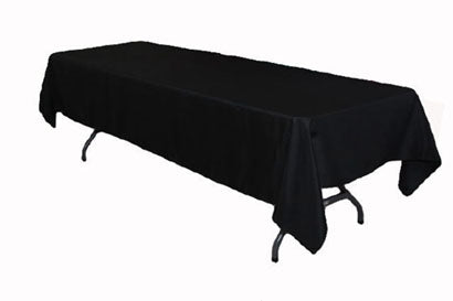 Tablecloth Black Rectangular 60" x 120"