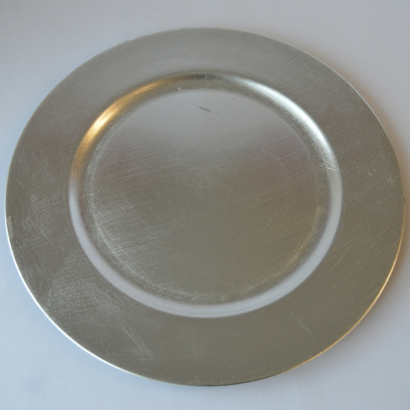 Silver Charger Plate