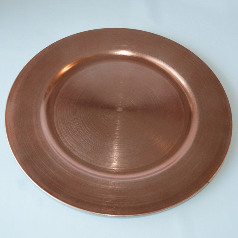 Rose Gold Charger Plate