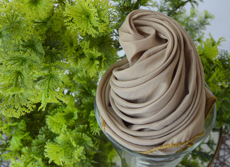 Light Champagne Satin Napkin