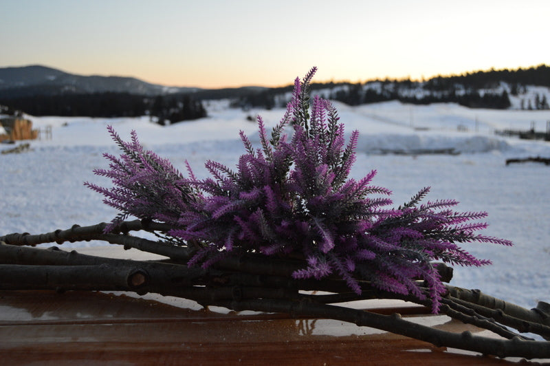 Lavender purple bunch (15 STEMS)