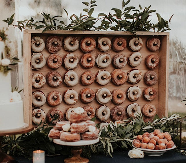 Wooden Donut Wall