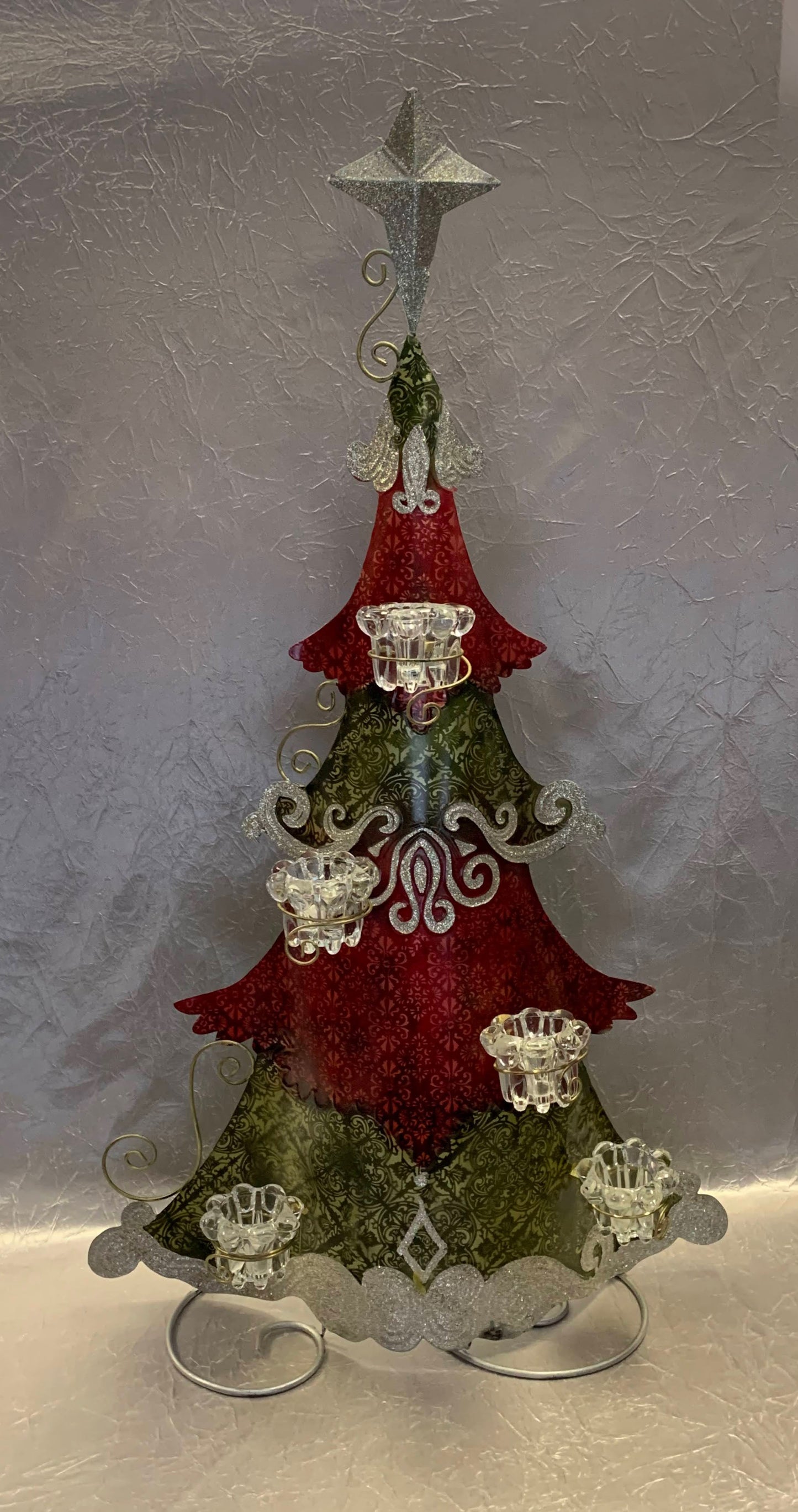 Christmas Tree Candle Holder