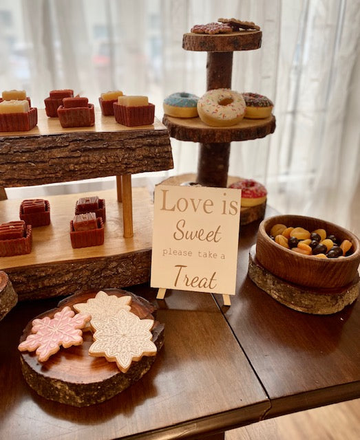 Dessert Display Rustic 7pc