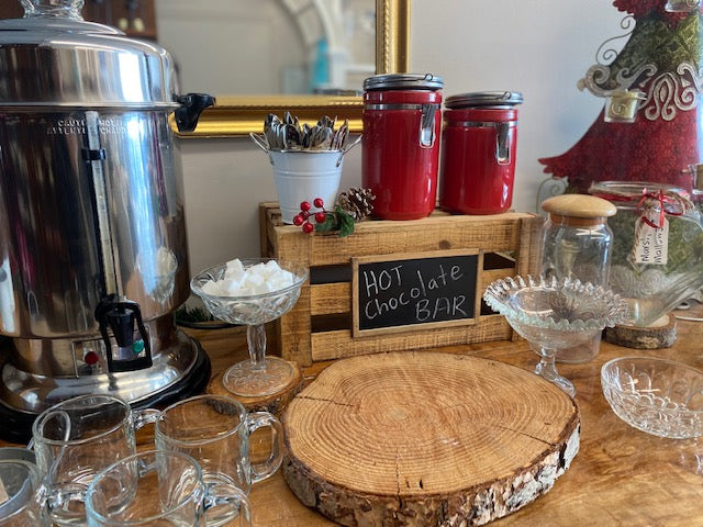 Hot chocolate Display Bar