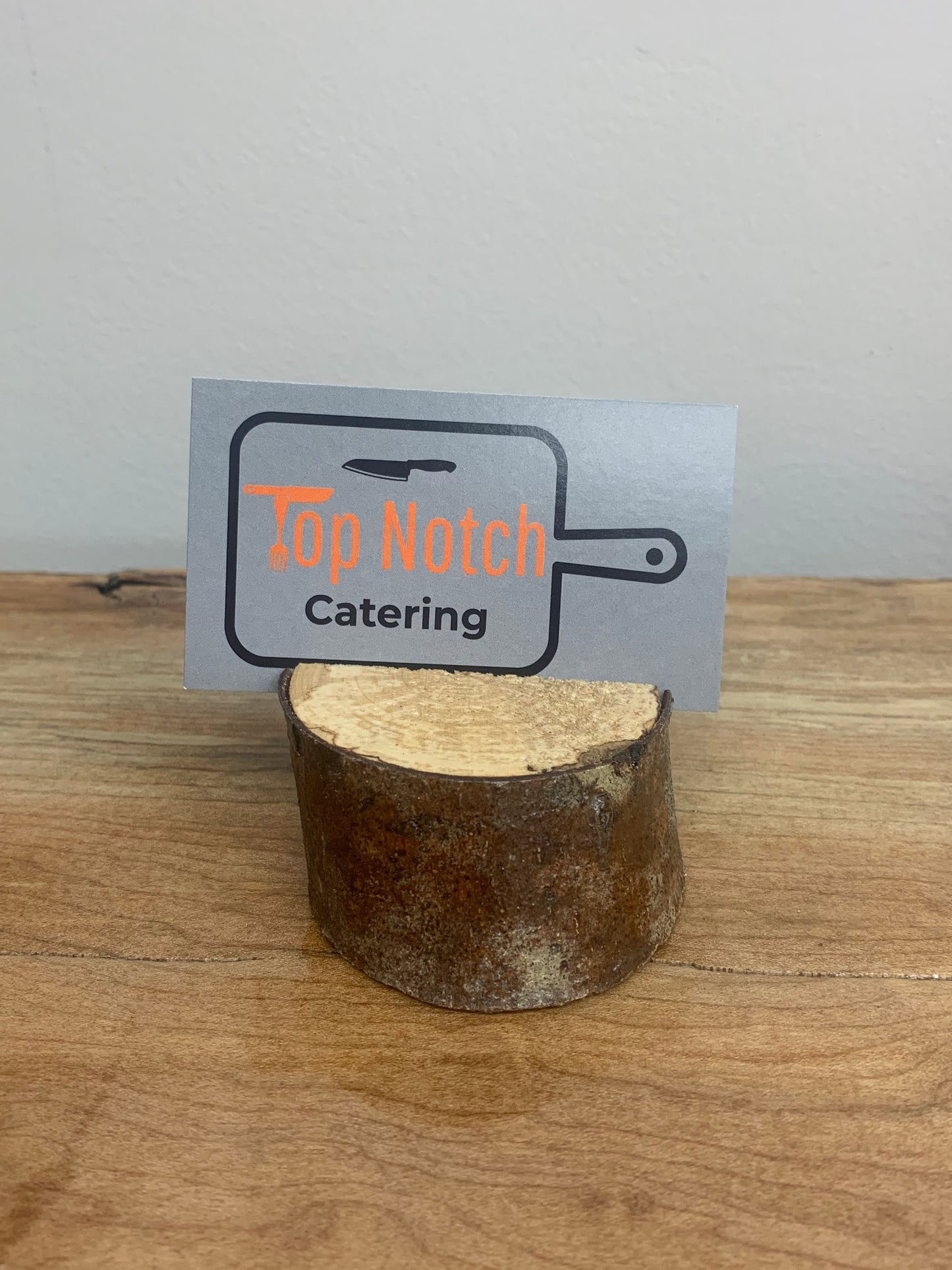 Wooden Table Number Holder