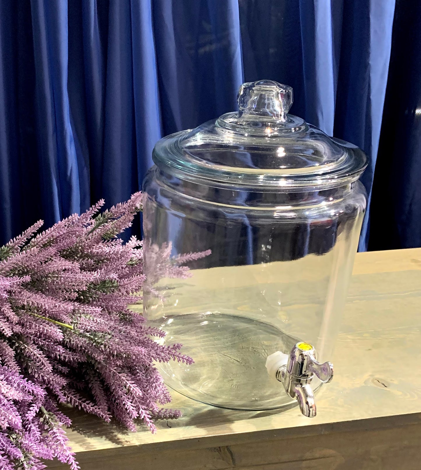 Fat Glass Beverage Dispenser