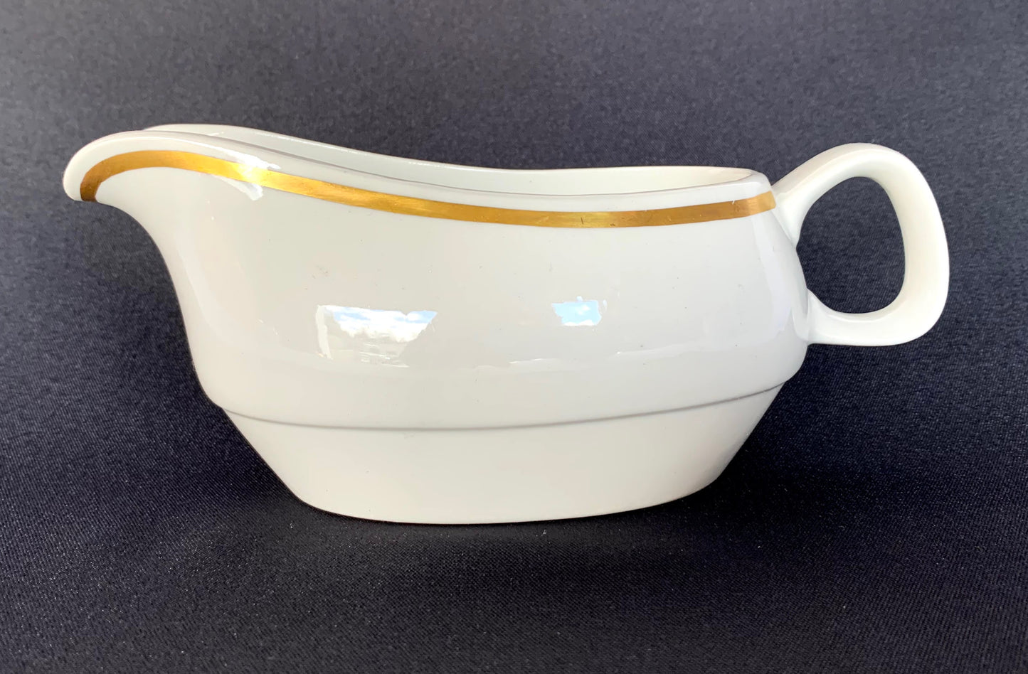 Gold Rim Gravy Boat
